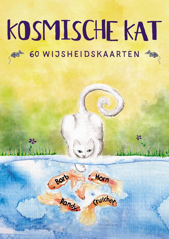 A3 boeken Kosmische kat - 60 wijsheidskaarten 1 Set