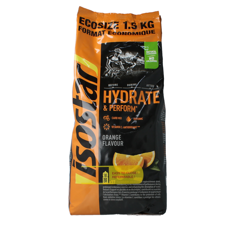 Isostar Hydrate & perform orange 1500 Gram