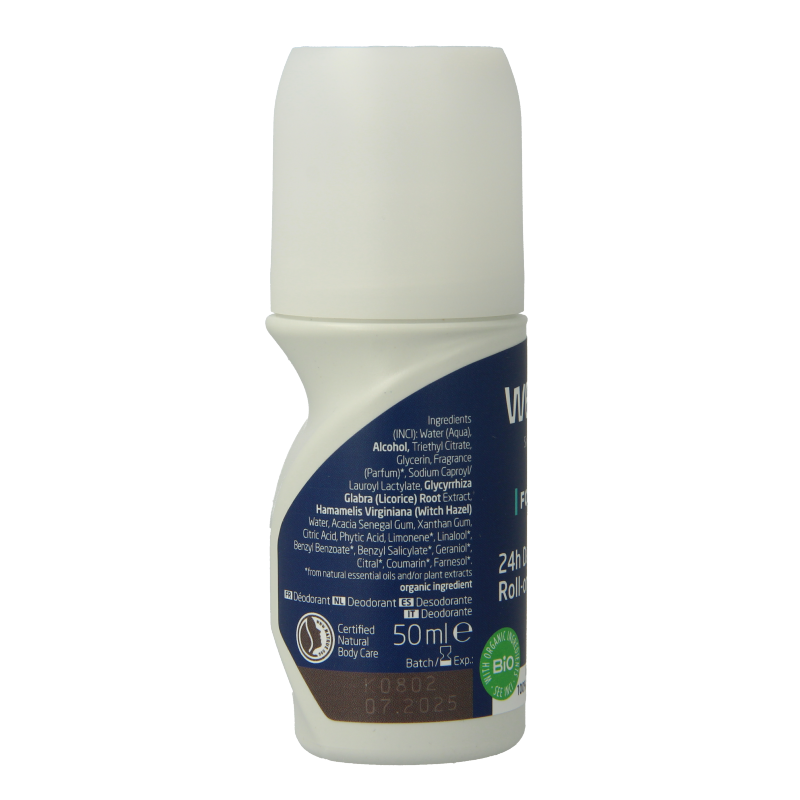 Weleda Deodorant men roll on 24h 50 Milliliter