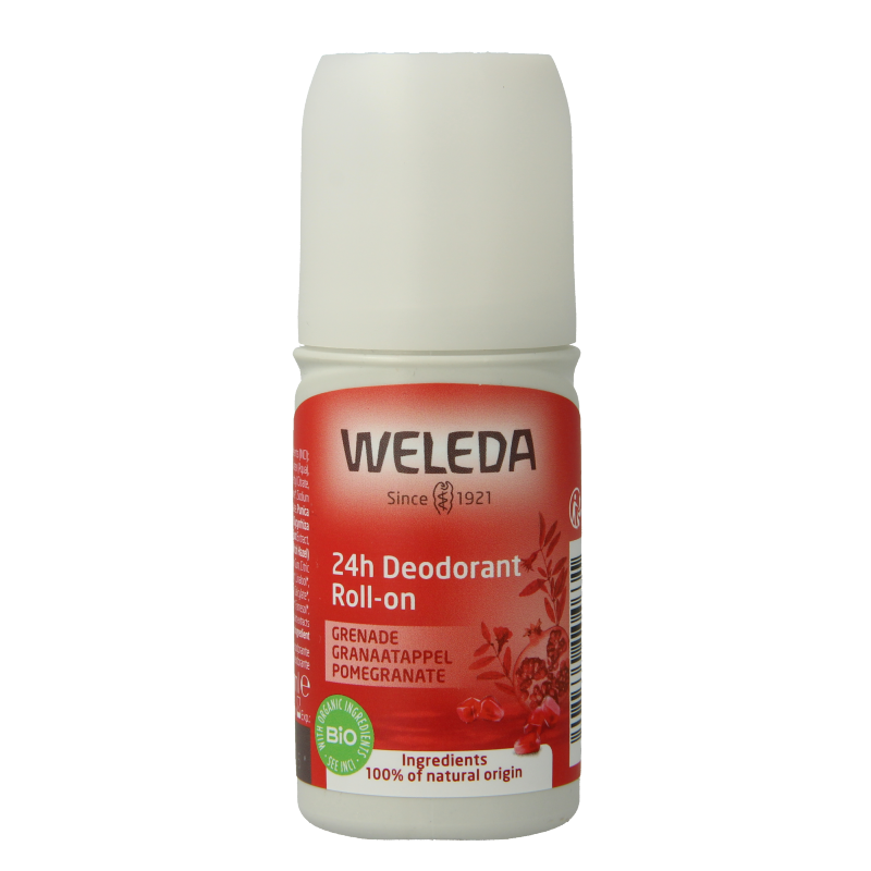 Weleda Granaatappel 24h roll on deodorant 50 Milliliter