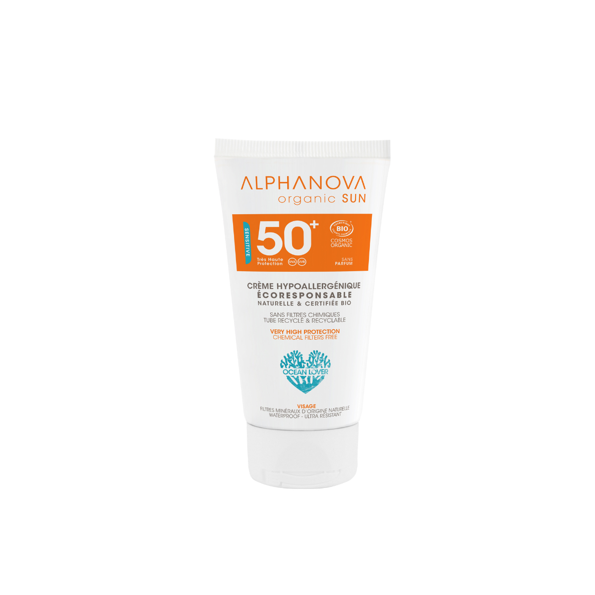 Alphanova Sun Sun biocream SPF50+ waterproof 50 Gram