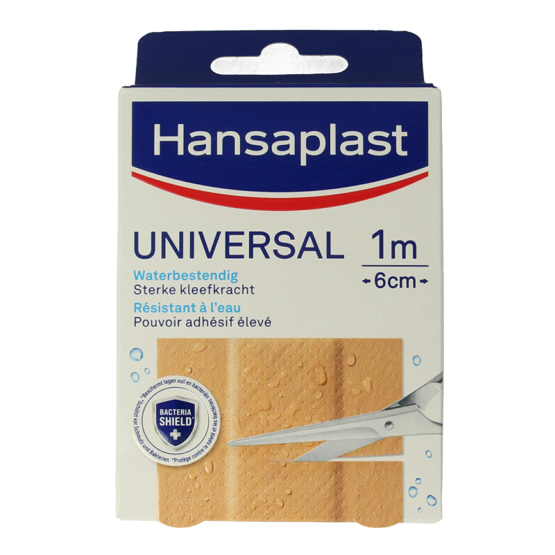Hansaplast Universal 1m x 6cm 1 Stuks