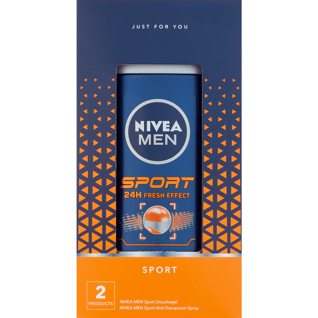 Nivea Geschenkverpakking men sport 1 Set