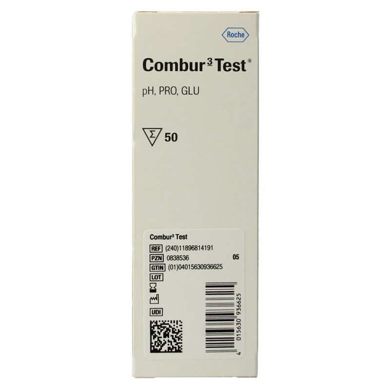 Roche Combur 3 teststrips 50 Stuks