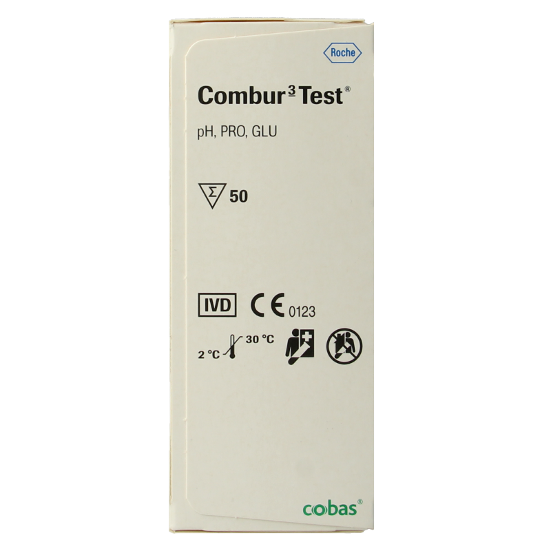 Roche Combur 3 teststrips 50 Stuks