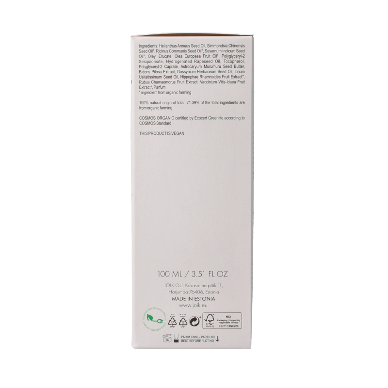 Joik Organics Re-boost collagen cleansing balm bio-retinol 100 Milliliter