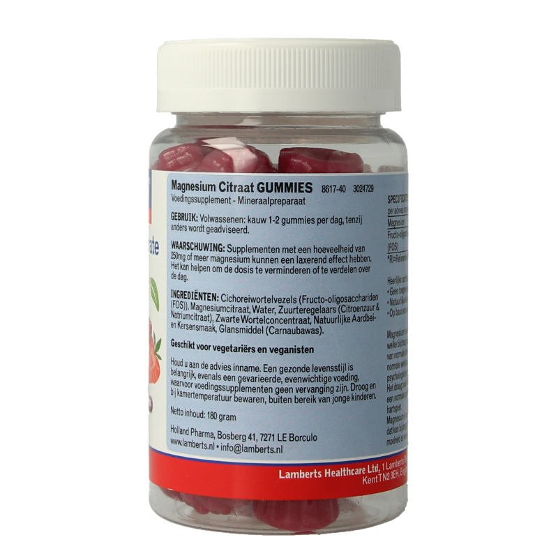 Lamberts Magnesium citraat gummies 40 Gummies