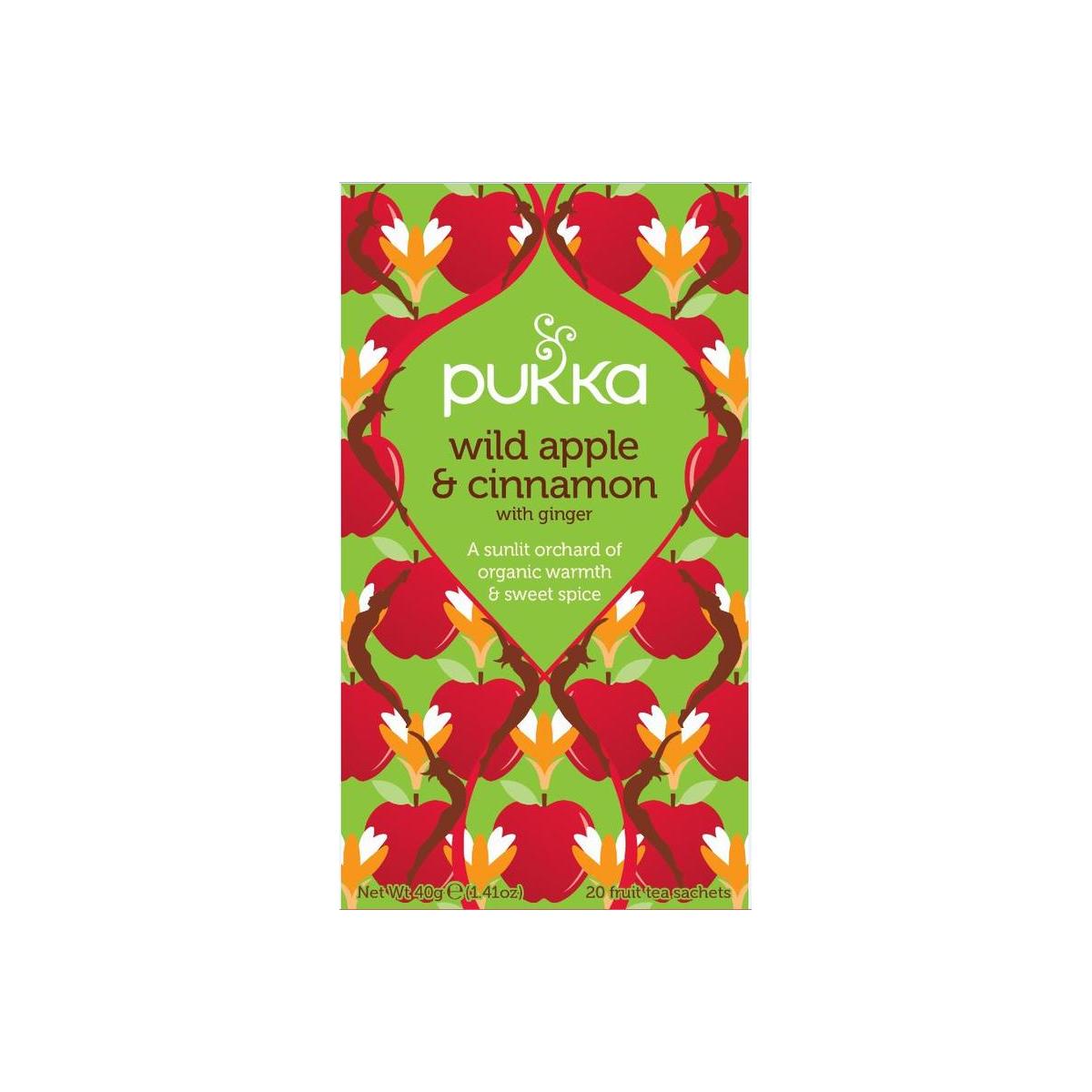 Pukka Wild apple & cinnamon bio 20 Zakjes