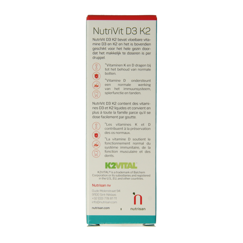 Nutrisan Nutrivit D3-K2 30 Milliliter