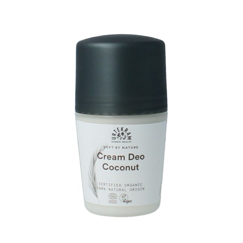 Urtekram Deodorant kokosnoot cream bio 50 Milliliter