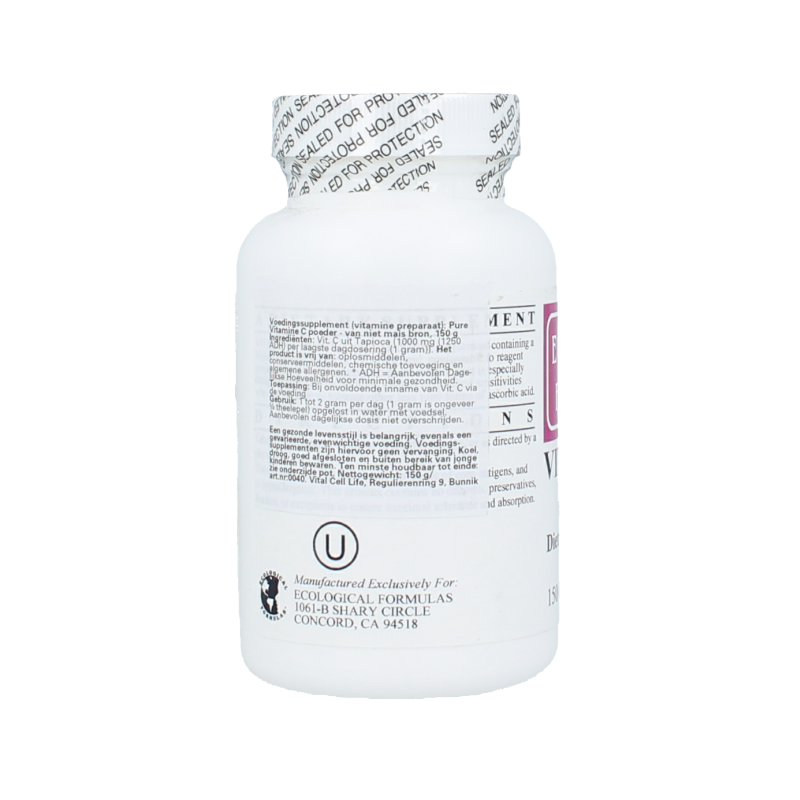 Ecological Form Vitamine C ecologische formule 150 Gram