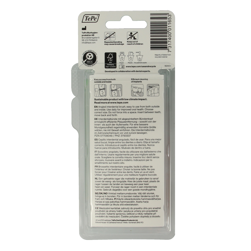 TePe Angle mixed pack 6 Stuks