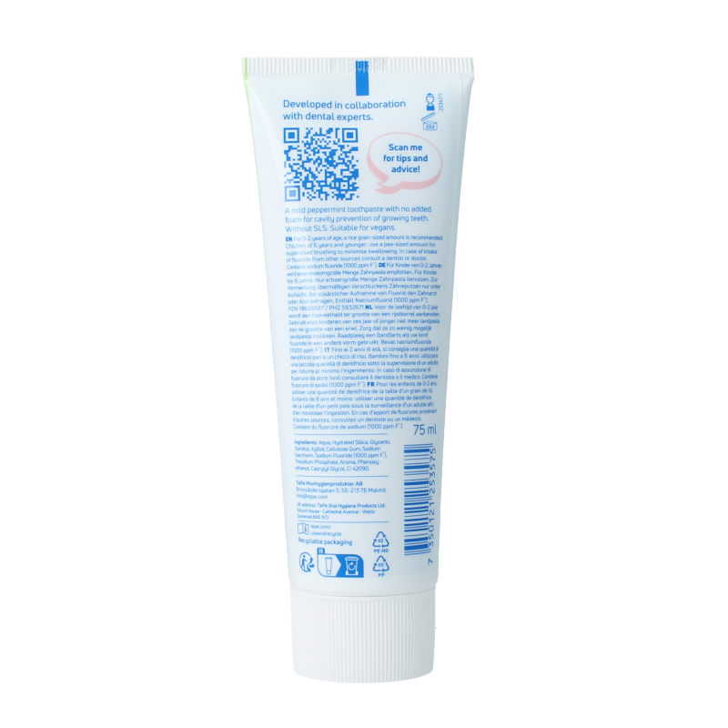 TePe Tandpasta daily kids 75 Milliliter