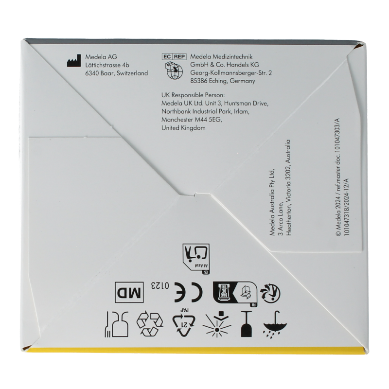 Medela Handsfree borstschild Symphony maat L 21mm 1 Stuks