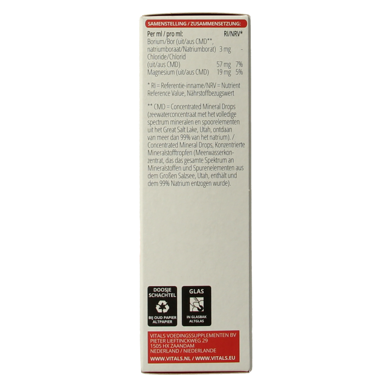 Vitals Elementair borium 60 Milliliter