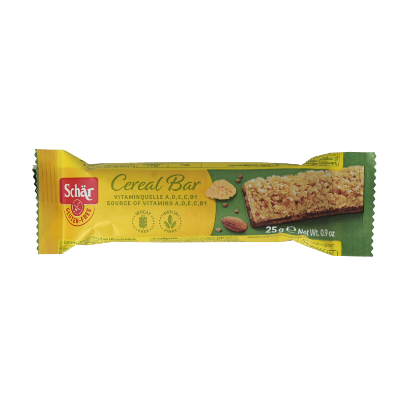 Schar Cereal bar glutenvrij 25 Gram