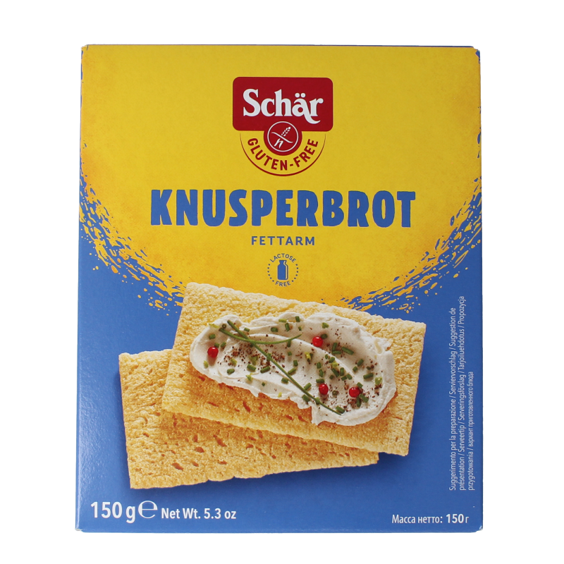 Schar Crispbread glutenvrij 150 Gram