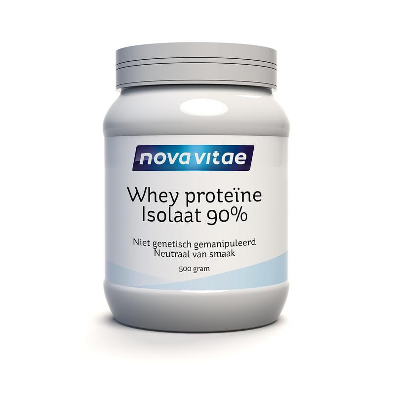 Nova Vitae Whey proteine isolaat 90% 500 Gram