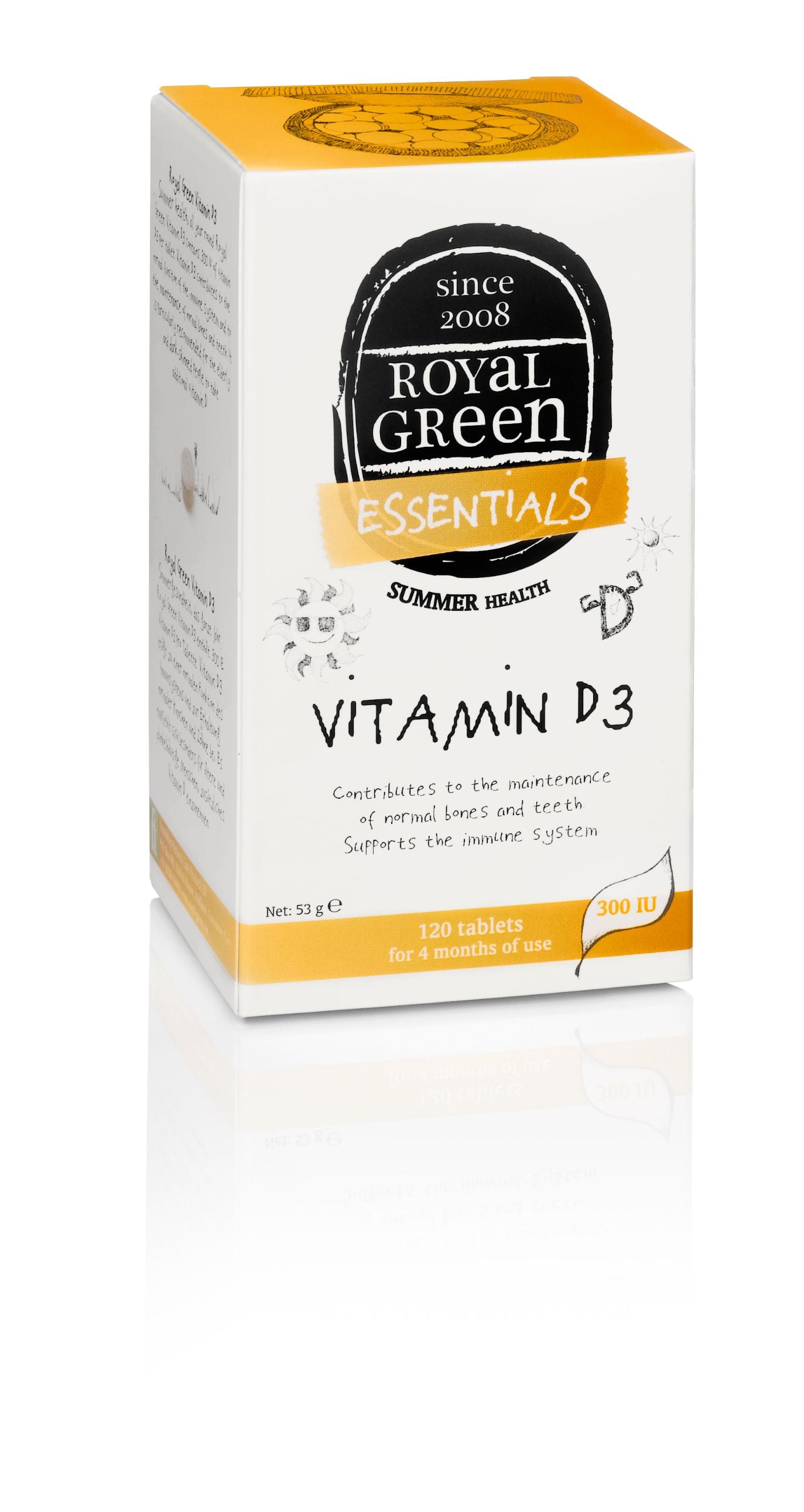 Royal Green Vitamine D3 120 Tabletten