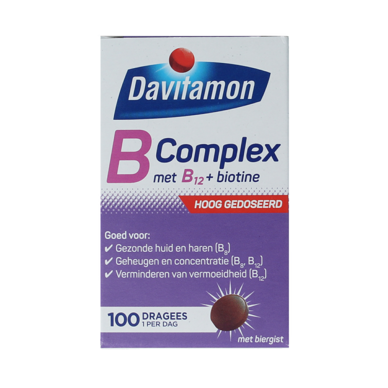 Davitamon Vitamine B complex forte 100 Dragees