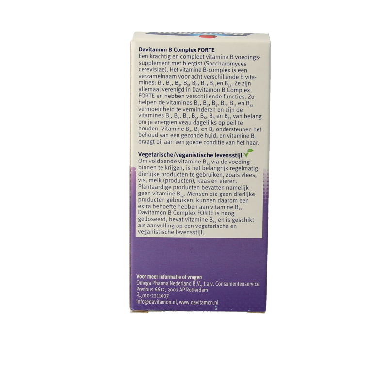 Davitamon Vitamine B complex forte 200 Dragees