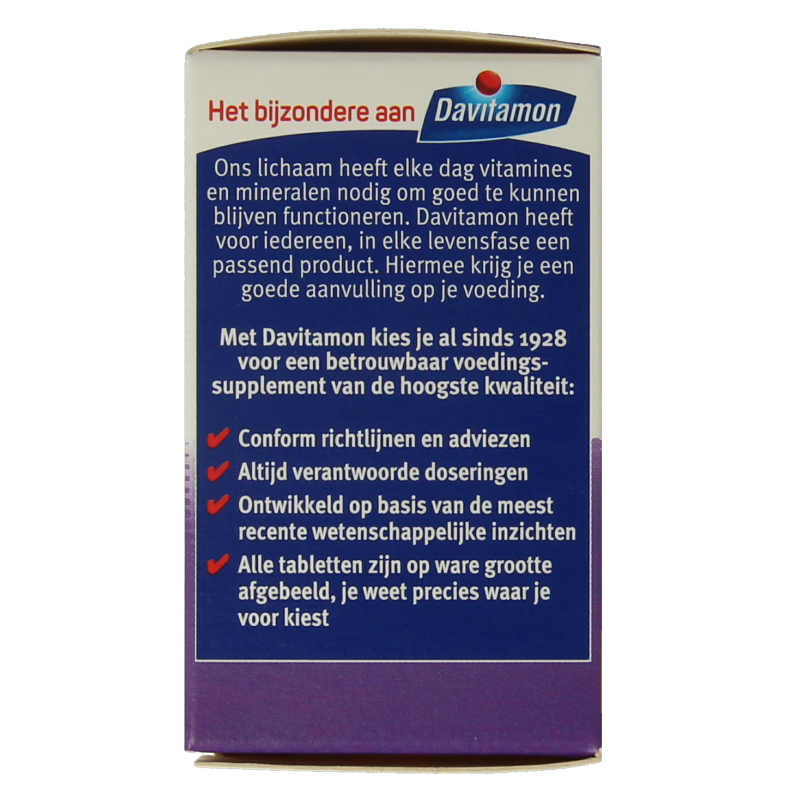 Davitamon Vitamine D volwassenen smelttablet 75 Tabletten