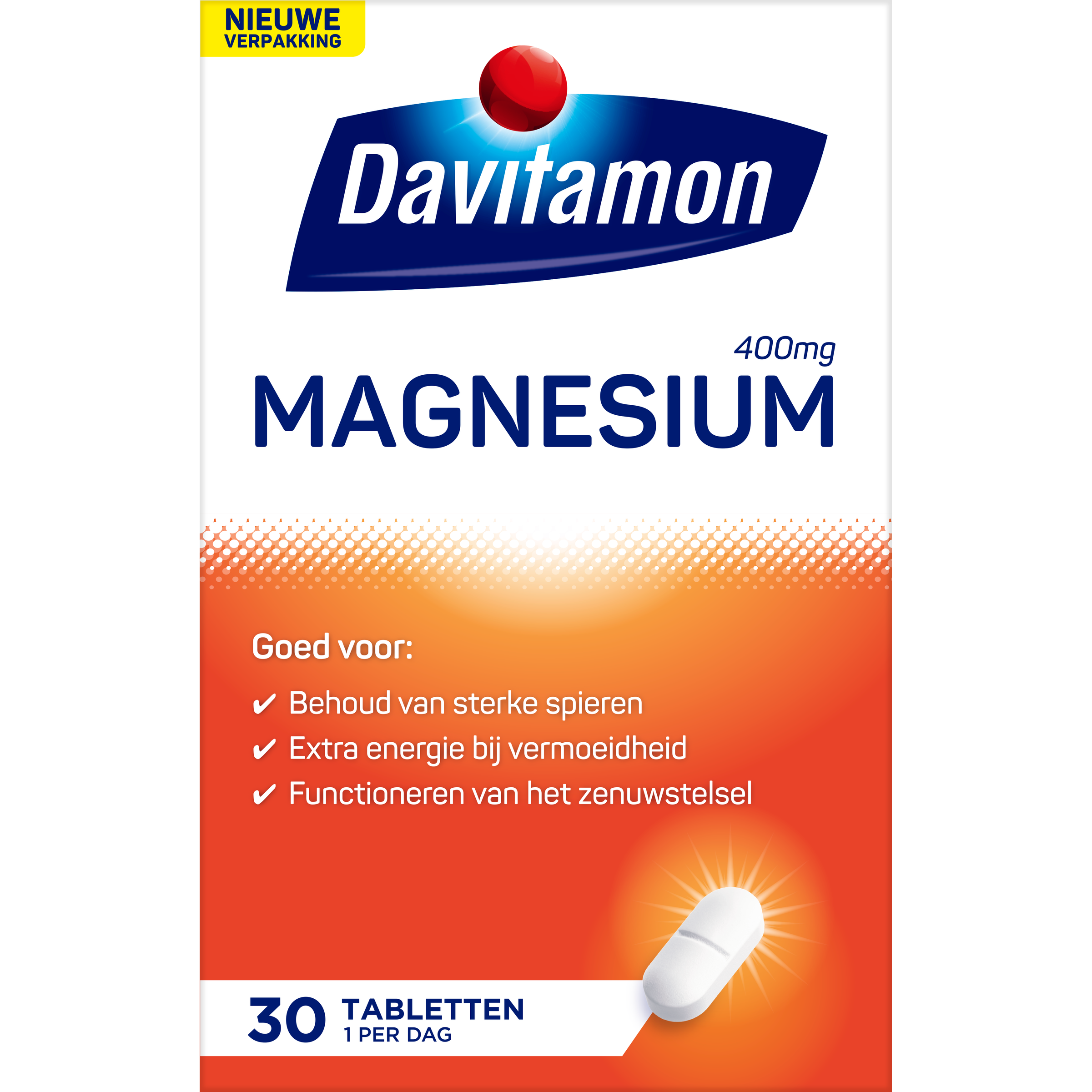 Davitamon Magnesium 400mg 30 Tabletten