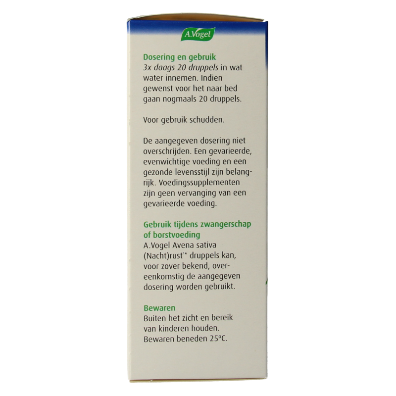 A Vogel Avena sativa (nacht)rust 100 Milliliter