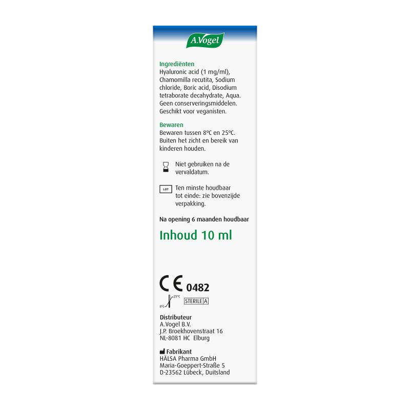 A Vogel Pollinosan hooikoorts oogdruppels 10 Milliliter