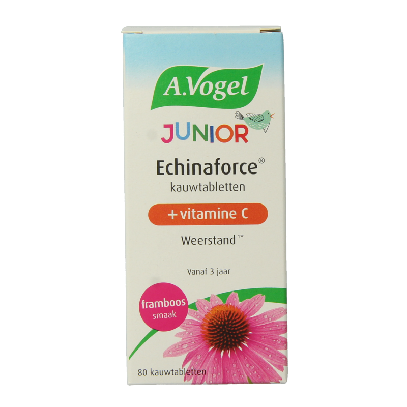 A Vogel Echinaforce junior & vitamine C 80 Kauwtabletten