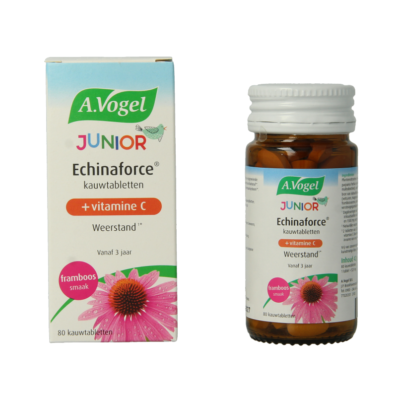 A Vogel Echinaforce junior & vitamine C 80 Kauwtabletten