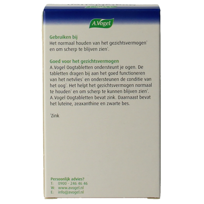 A Vogel Oogtabletten 60 Tabletten