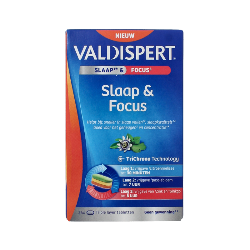Valdispert Slaap & focus 24 Tabletten