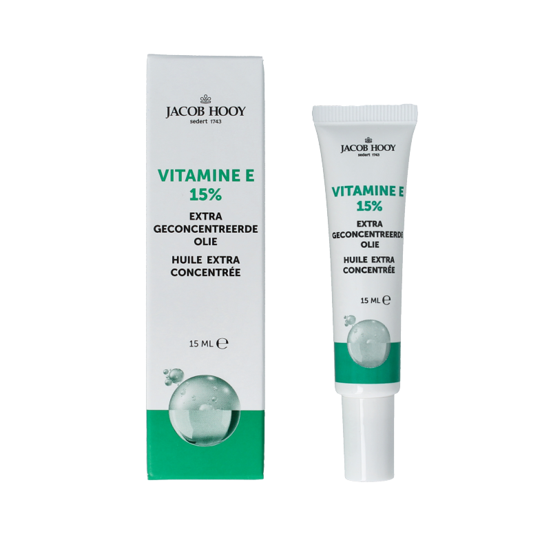 Jacob Hooy Vitamine E olie 15% concentraat 156 Milliliter