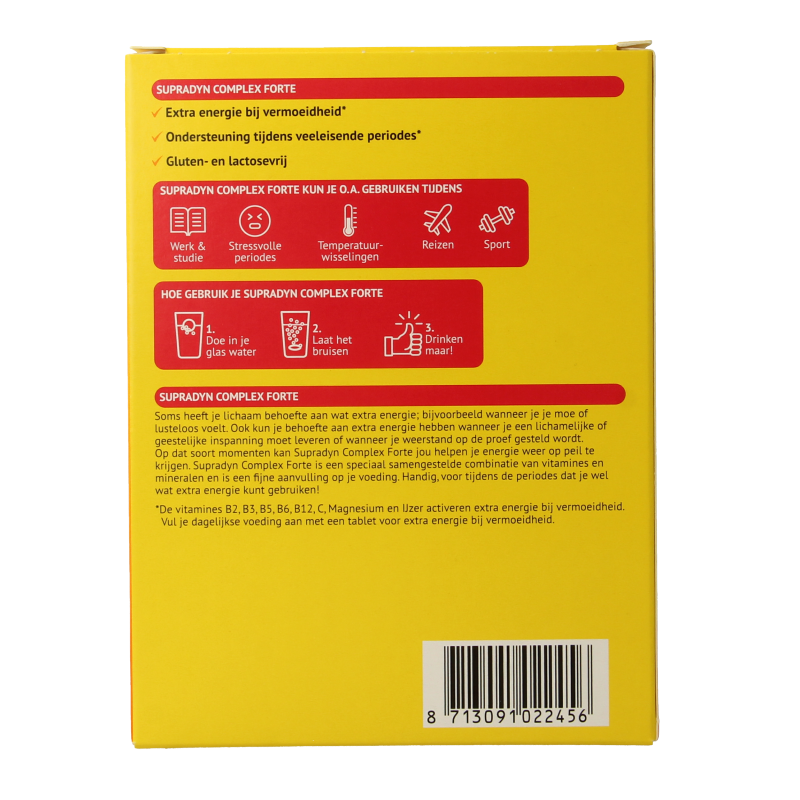 Supradyn Complex forte 45 Bruistabletten