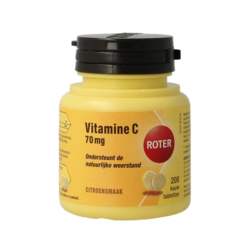 Roter Vitamine C 70mg kauwtablet 200 Kauwtabletten