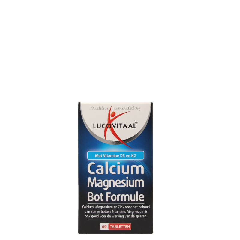 Lucovitaal Calcium magnesium botformule 60 Tabletten