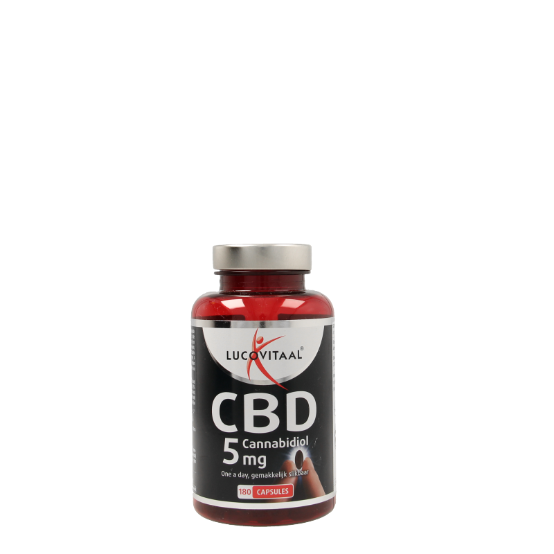 Lucovitaal Cannabidiol CBD 5mg 180 Capsules