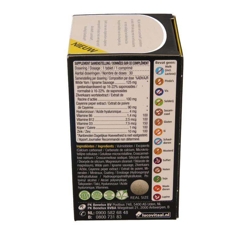 Lucovitaal Overgang balans 30 Tabletten