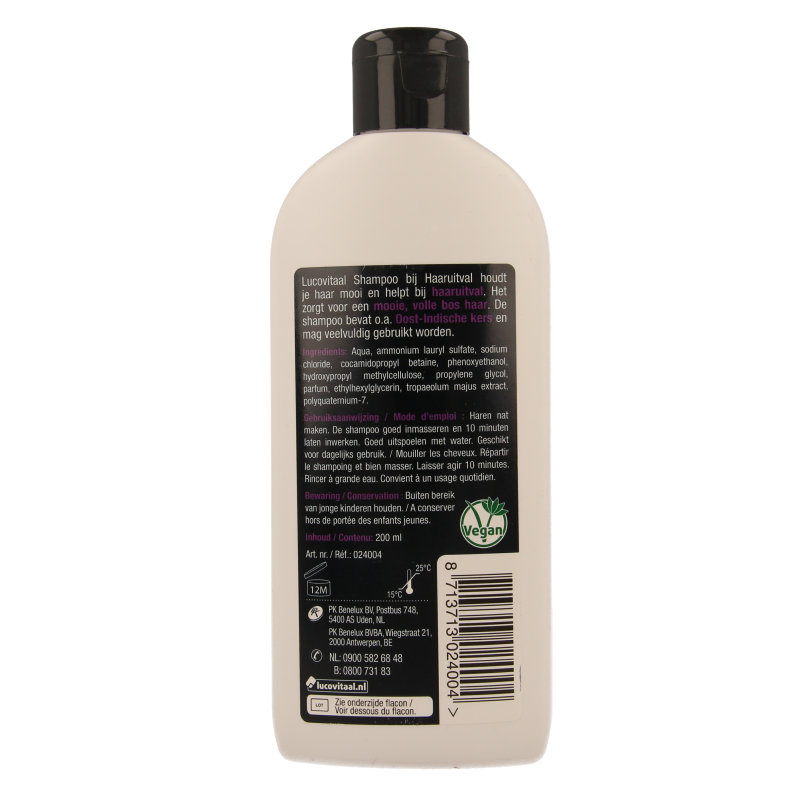 Lucovitaal Shampoo haaruitval 200 Milliliter