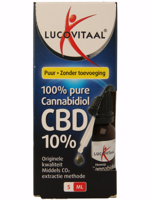 Lucovitaal CBD olie 10% 5 Milliliter