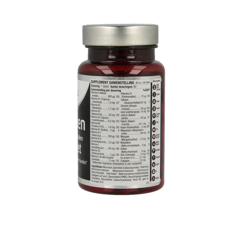 Lucovitaal Collageen vitaminen & mineralen compleet 60 Tabletten