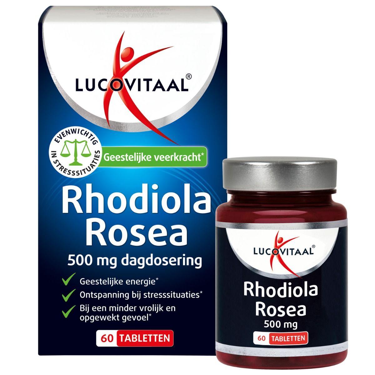 Lucovitaal Rhodiola rosea 60 Tabletten