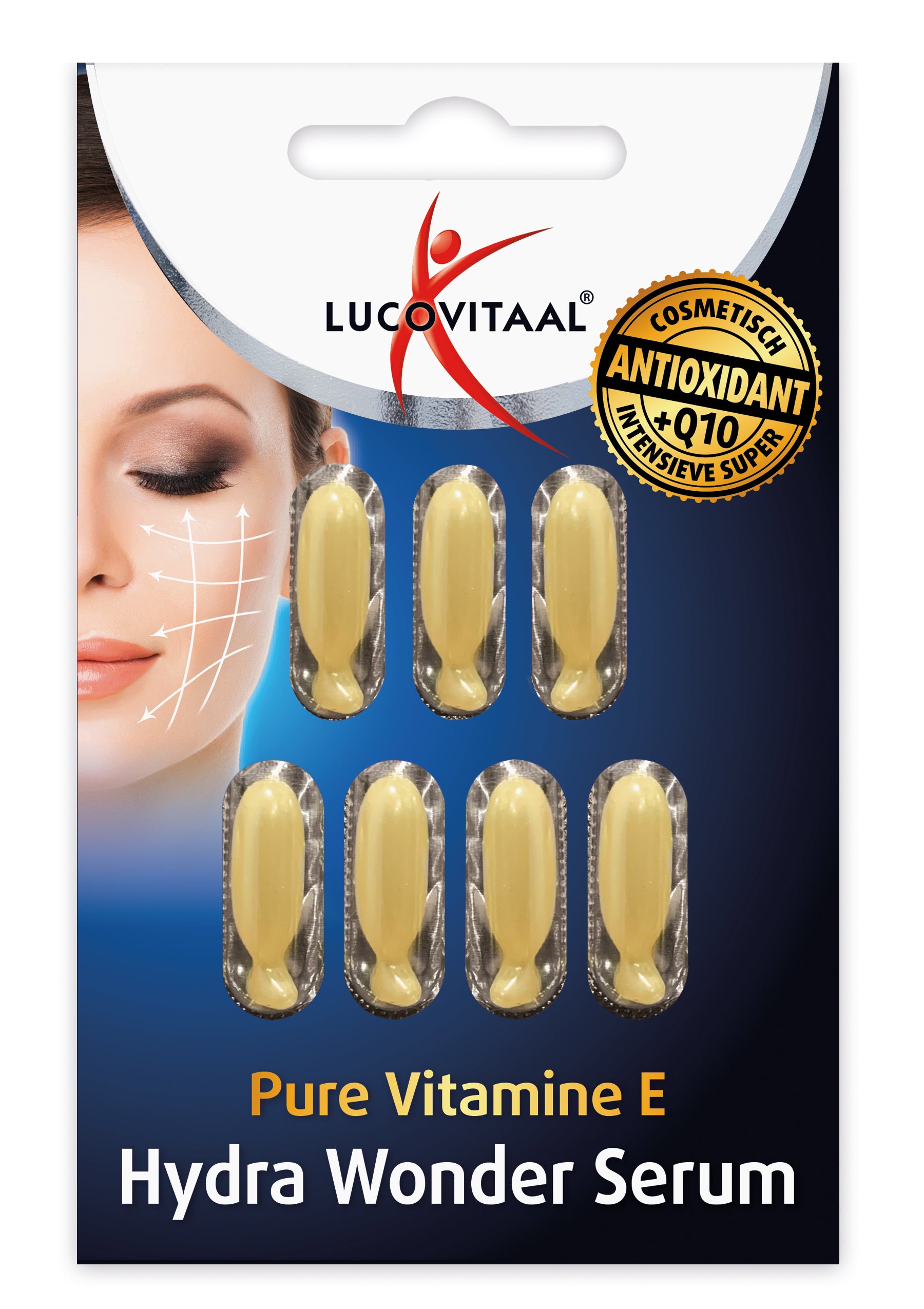 Lucovitaal Vitamine E hydra wonder serum 7 Capsules