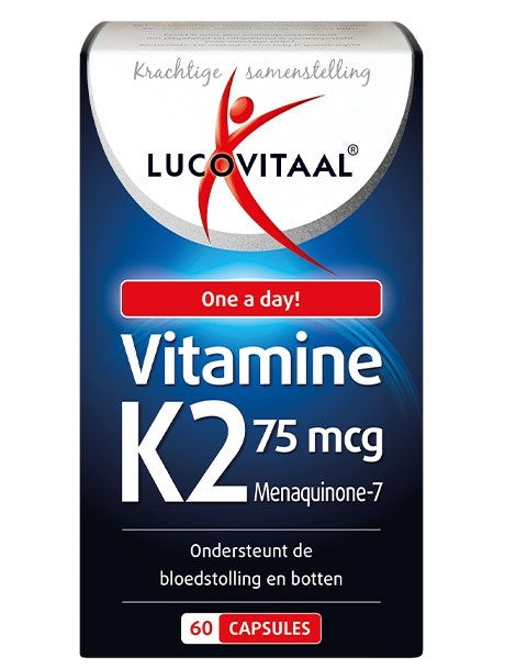 Lucovitaal Vitamine K2 75mcg 60 Capsules