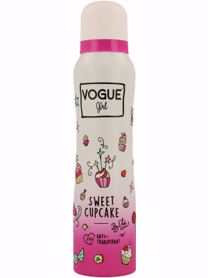 Vogue Girl deodorant sweet cupcake 150 Milliliter