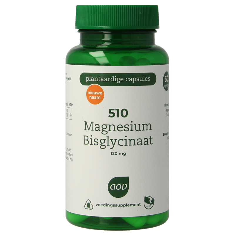 AOV 510 Magnesium bisglycinaat 60 Vegetarische capsules
