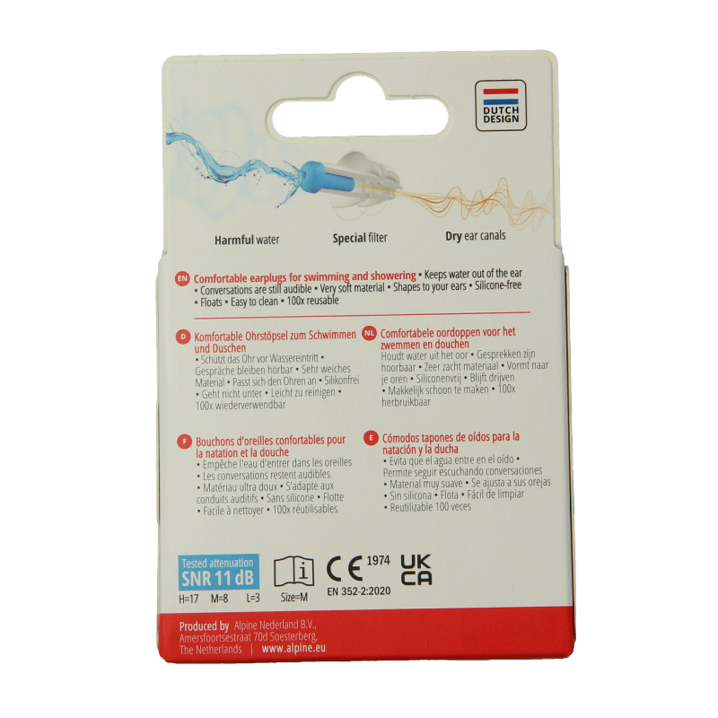 Alpine Swimsafe oordopjes 1 Paar