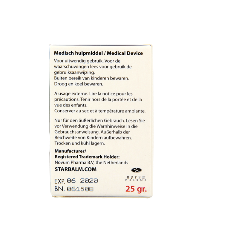 Star balm Wit 25 Gram