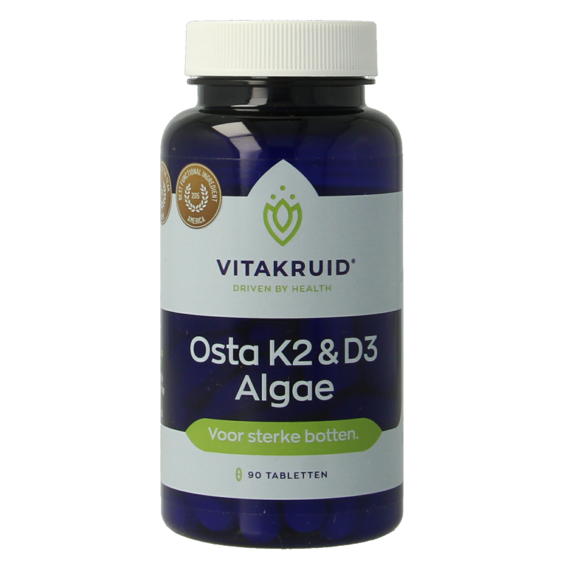 Vitakruid Osta K2 & D3 algae 90 Tabletten